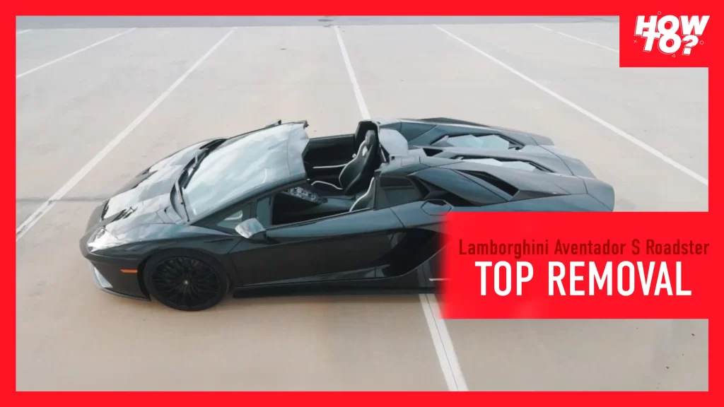 Lamborghini Aventador S Roadster without top mph club exotic car rental