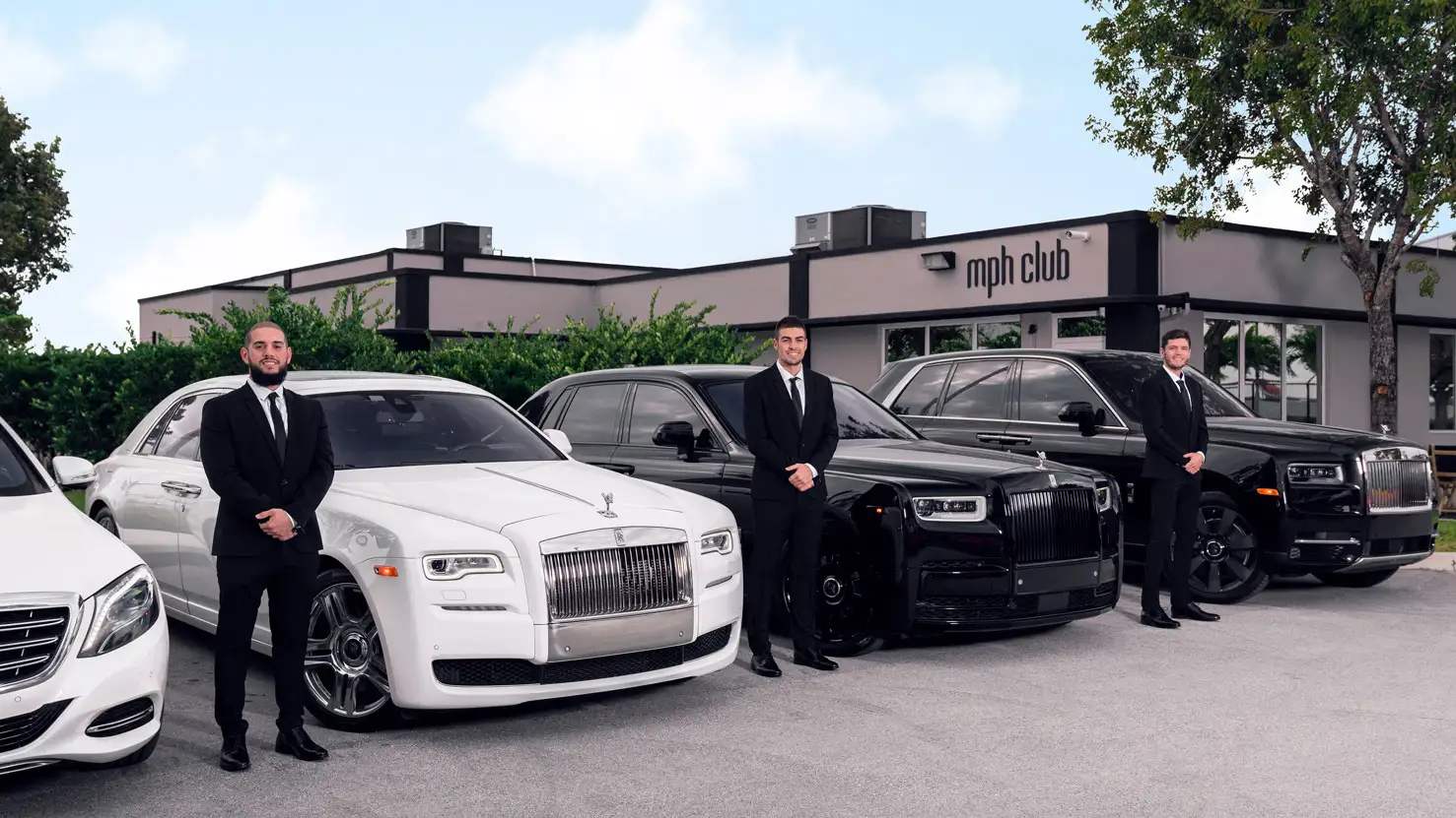 chauffeur services mph club exotic car rental
