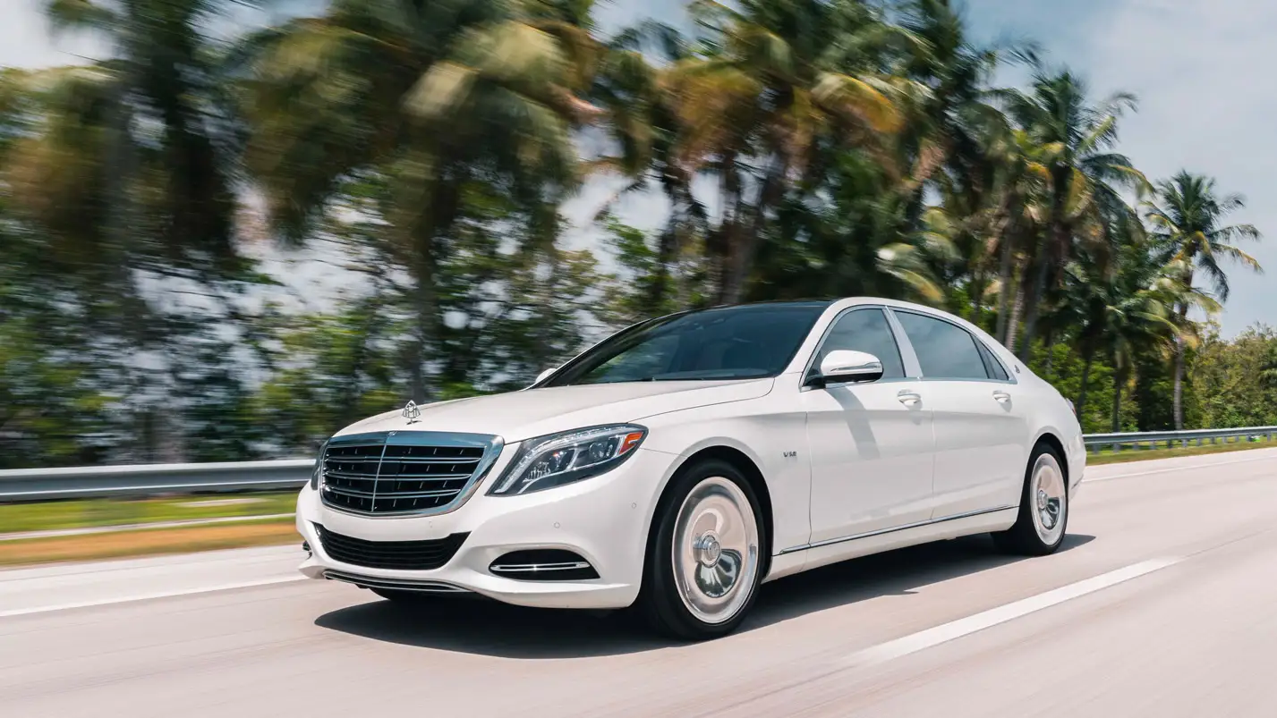 Mercedes Benz Maybach driven by luxury chauffeur