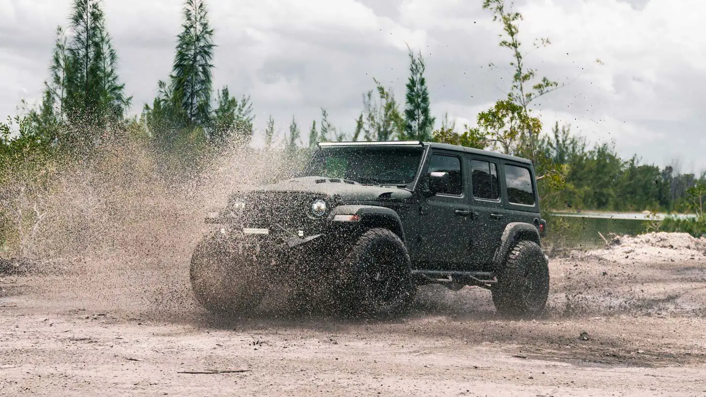 jeep wrangler rental extreme mudding off roading mph club exotic car rental