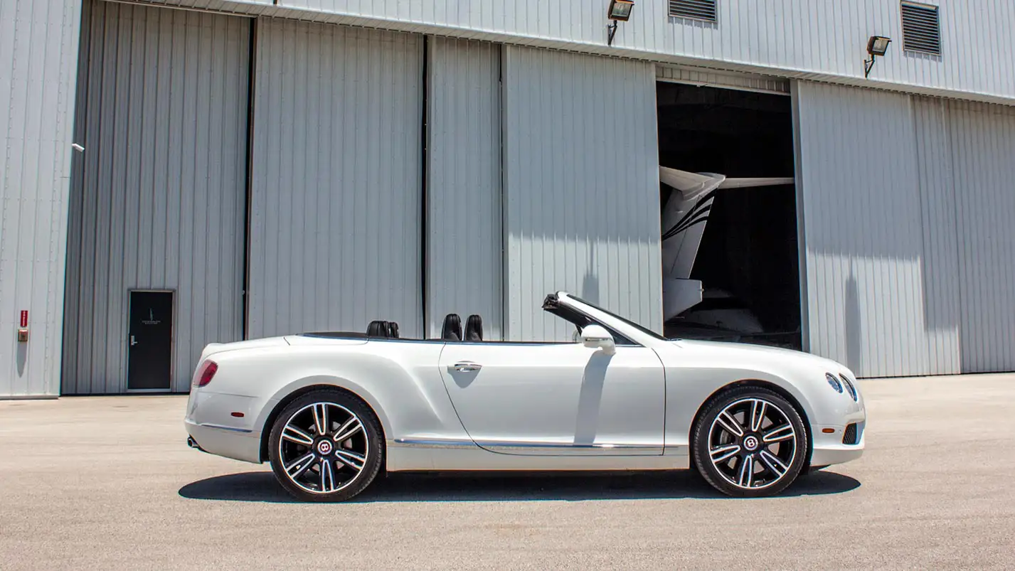 bentley continental gtc rental exterior luxury car mph club