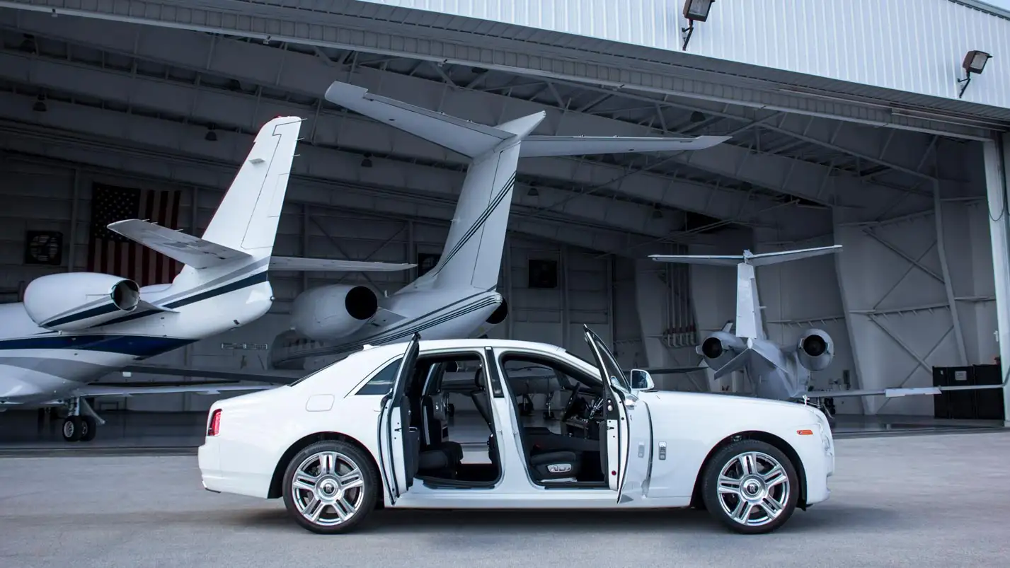 rolls royce ghost rental exterior luxury car mph club