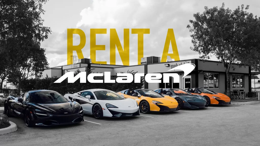 Mclaren rentals lineup blog thumbnail mph club