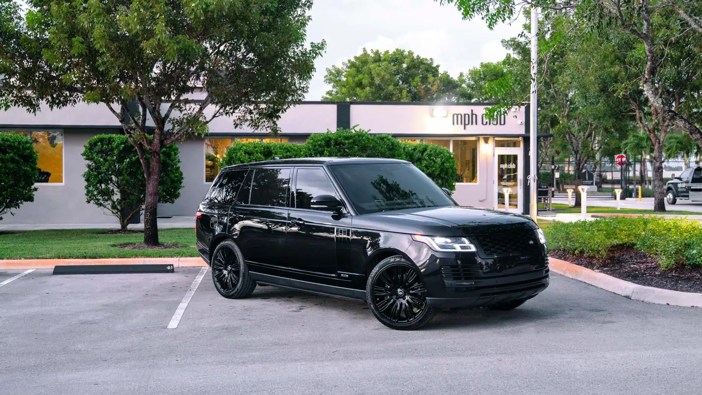 luxury suv rental range rover profile mph club