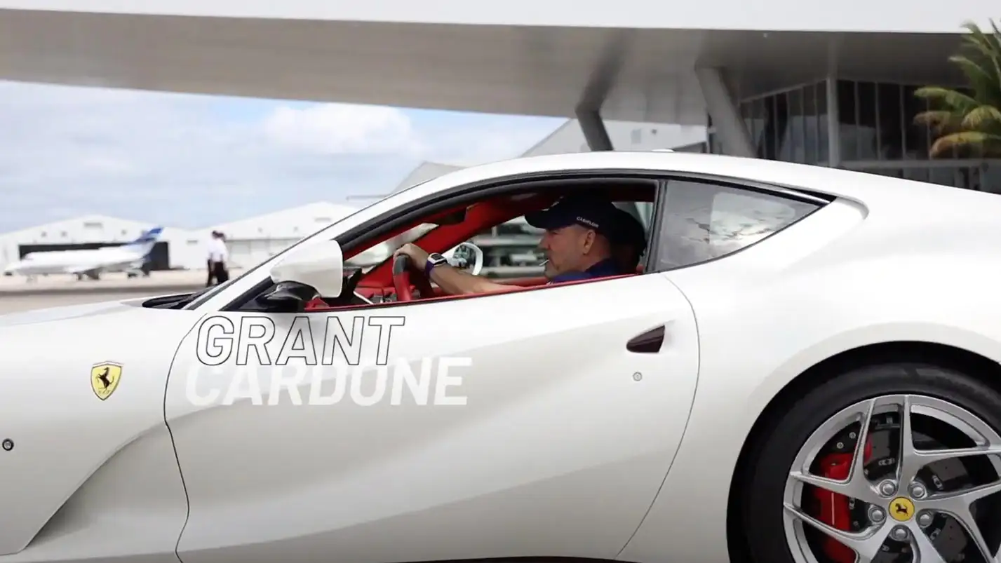 grant cardone and ferrari 812 mph club