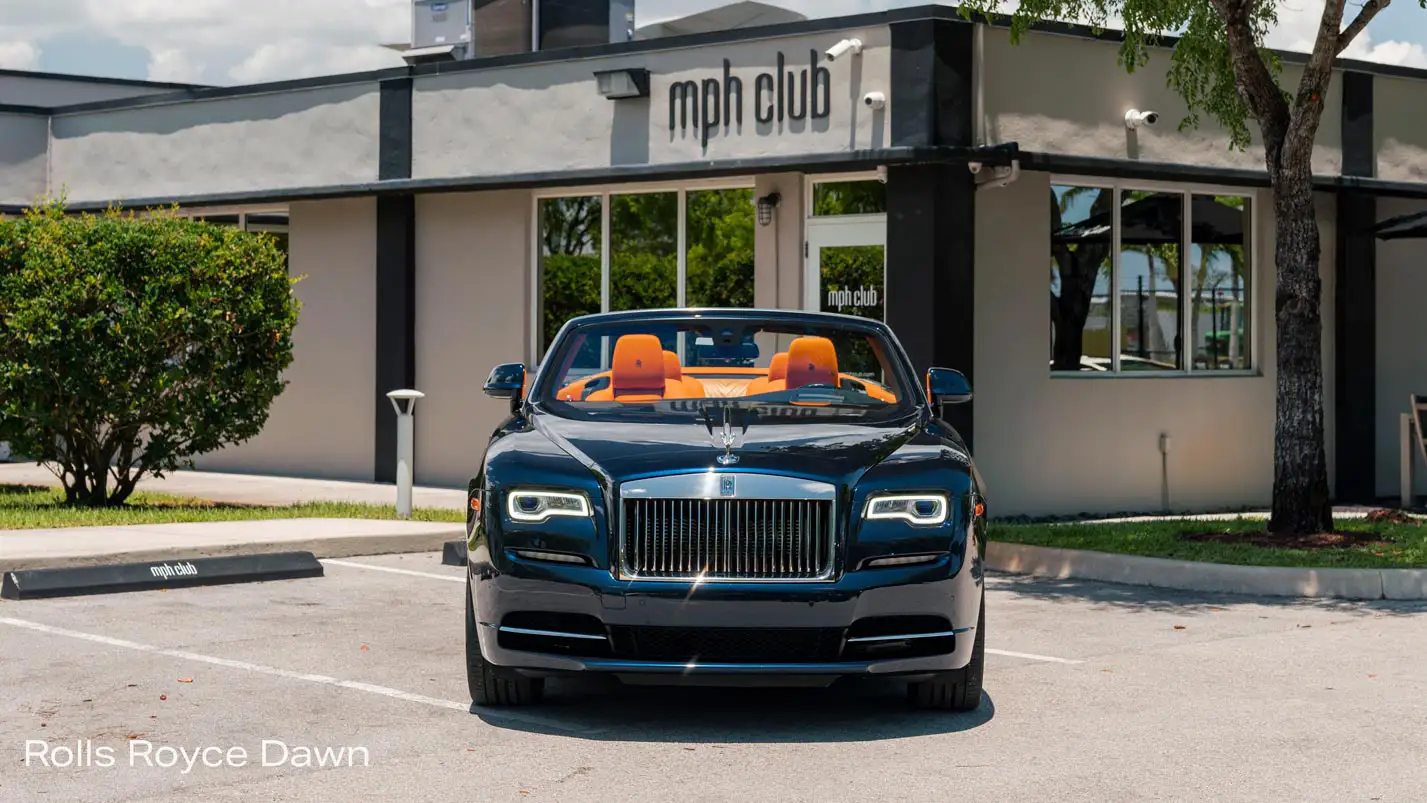 rolls-royce-dawn-rental-vs-bentley-gtc-rental-mph-club-front-view001