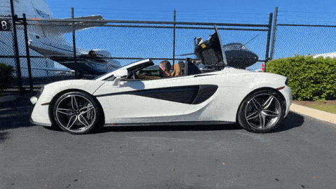 Mclaren 570s Spider rental Monaco gif mph club