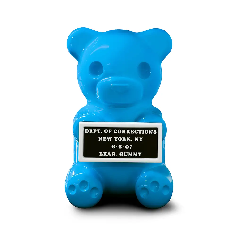 mpm club art Wishbe Vandal Gummy blue