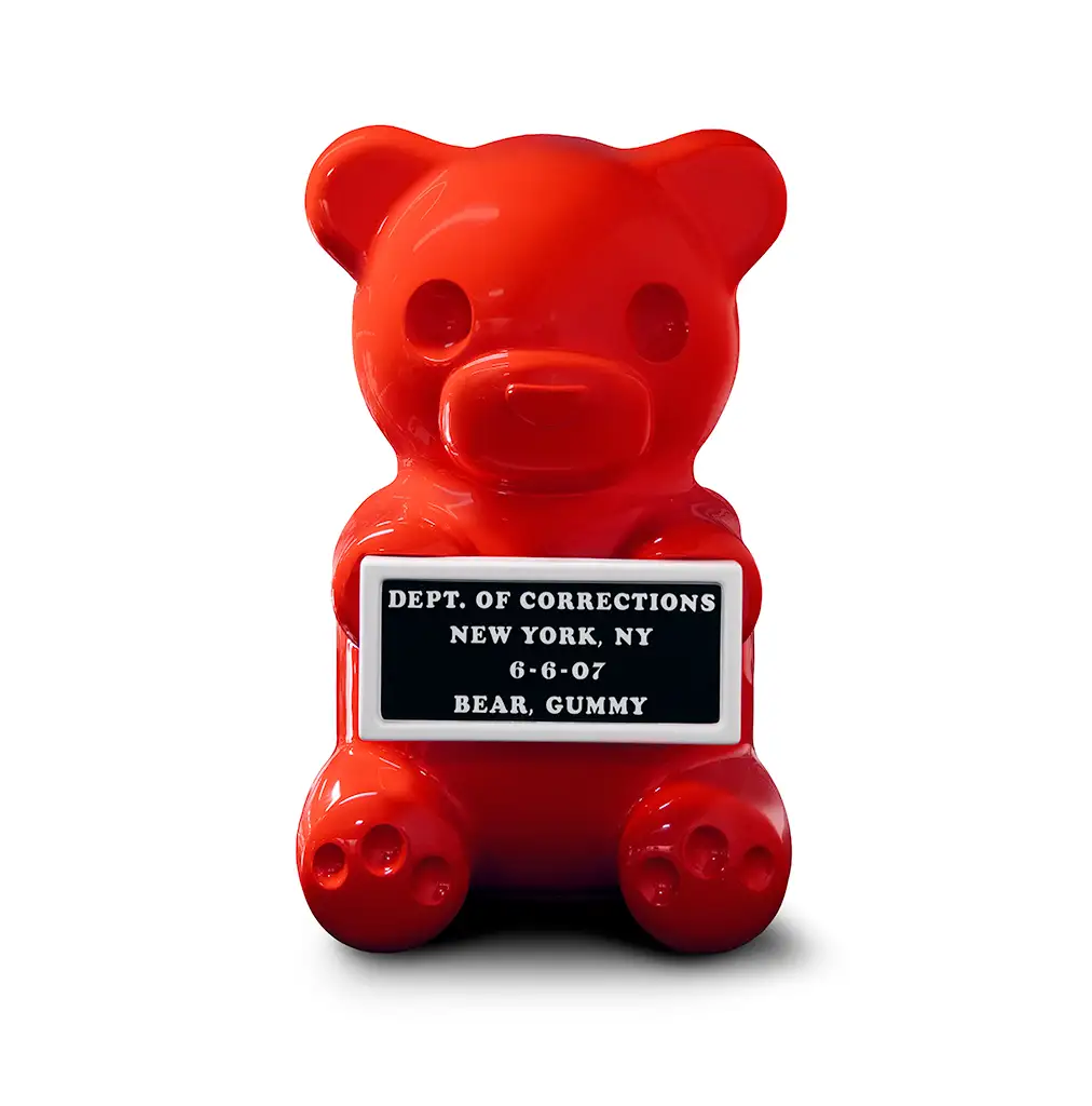 mpm club art Wishbe Vandal Gummy red