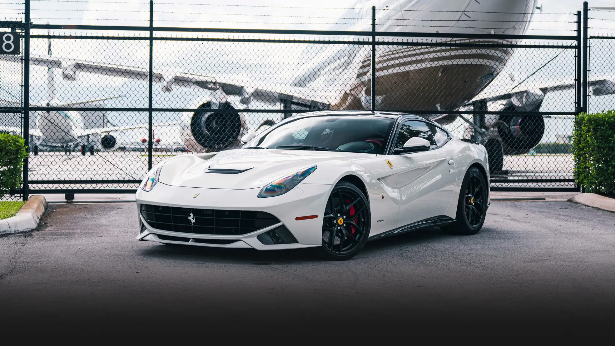 Ferrari F12 rental profile view mph club