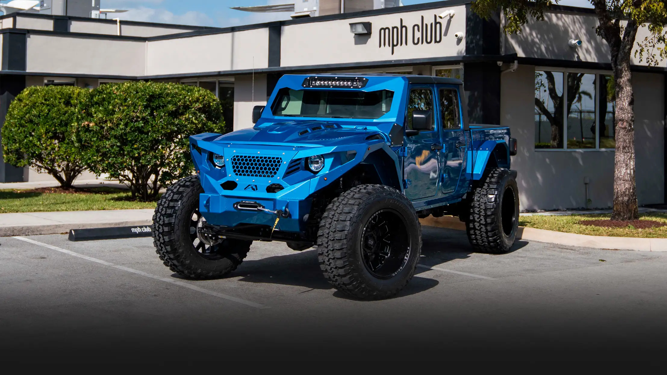 Jeep Gladiator rental profile view mph club