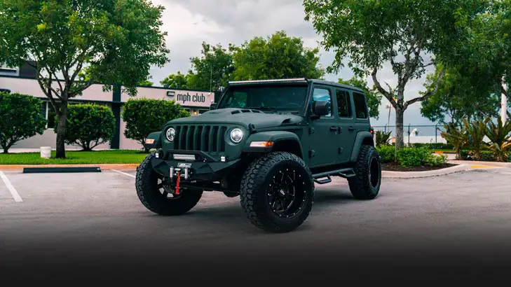 Jeep Wrangler rental profile view rszd mph club