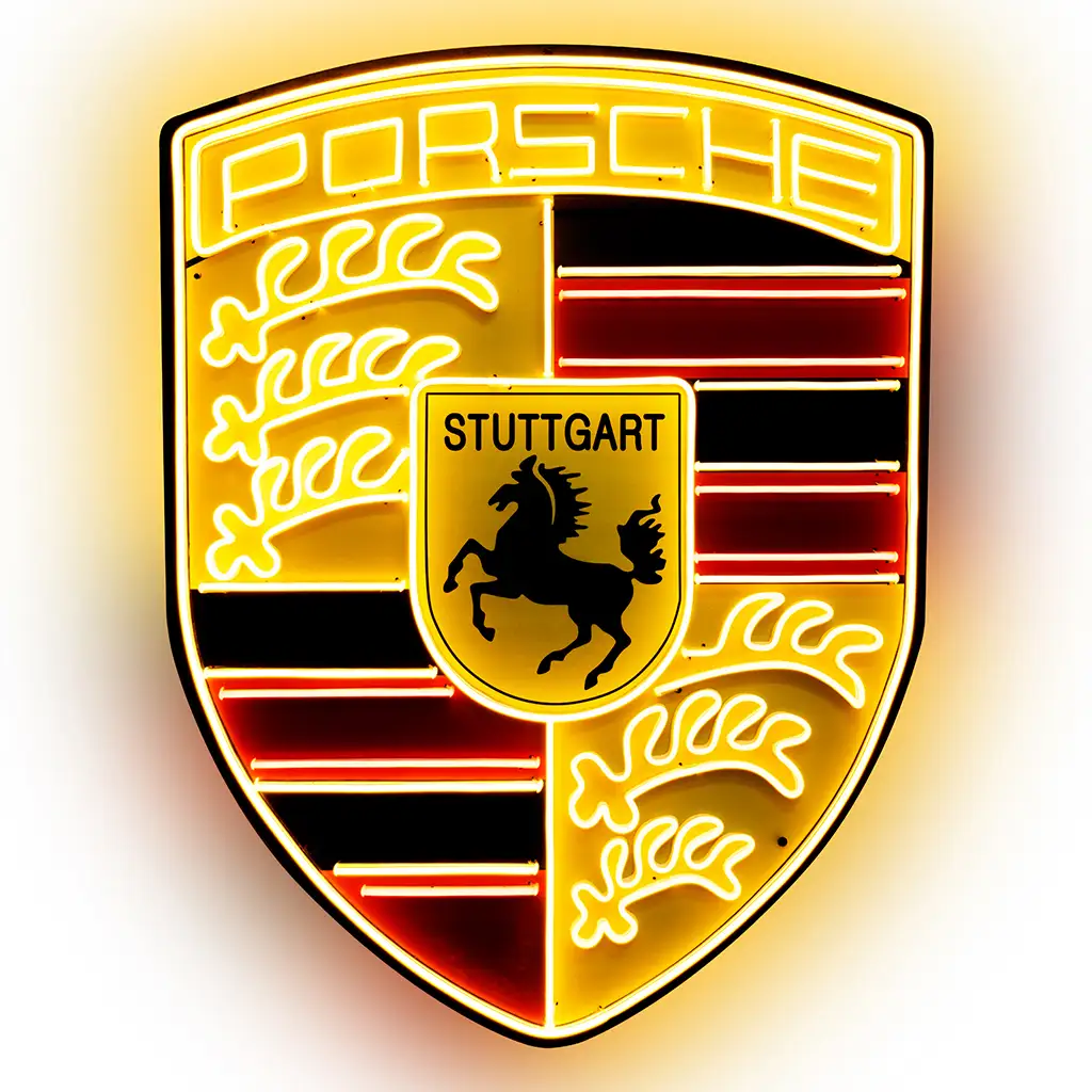 mph club art Ma$$ G Porsche neon sign