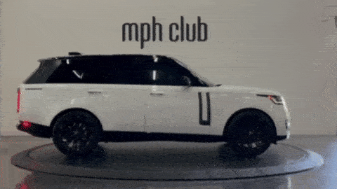 White Range Rover rental Monaco mph club