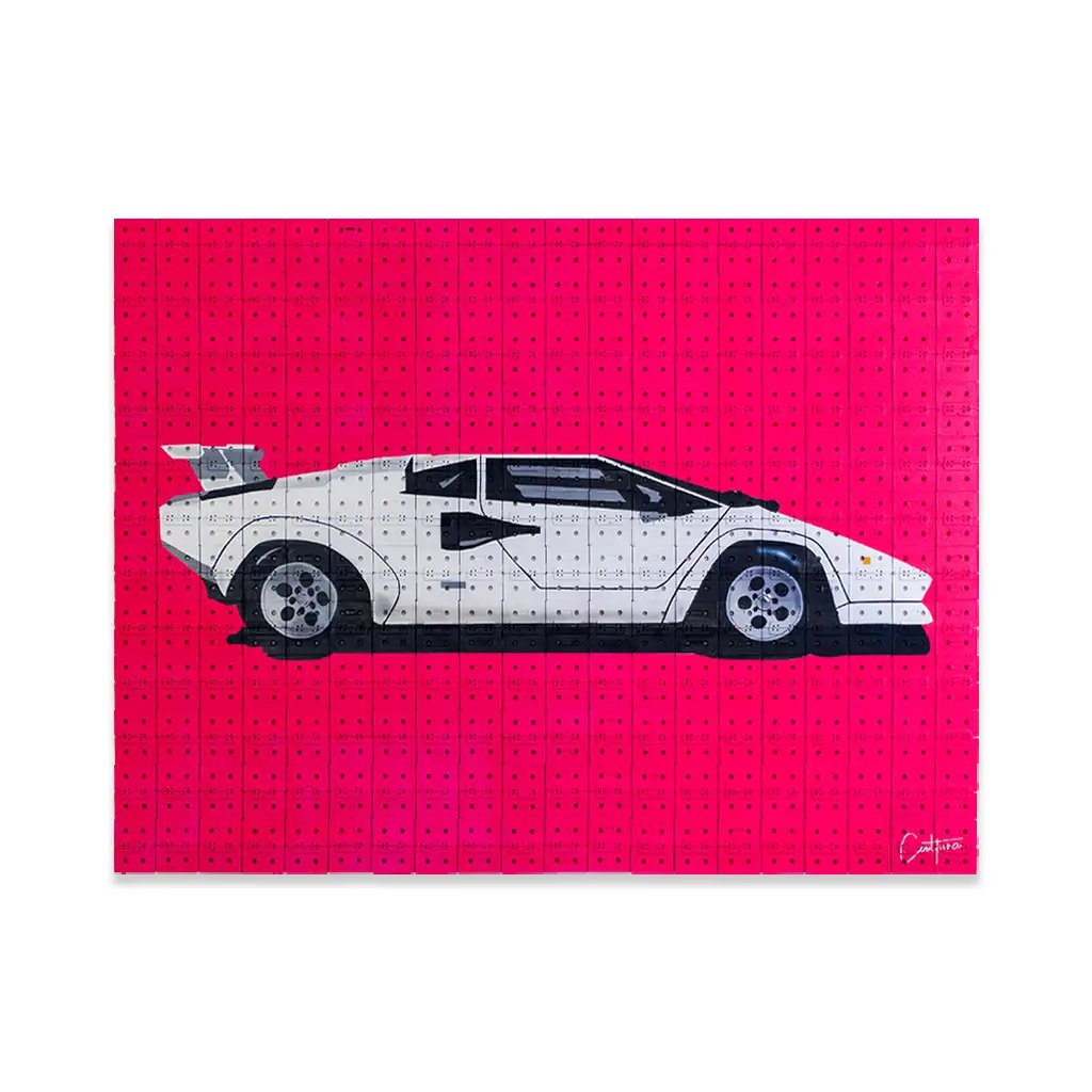 mph club art Countach by Alvin Cerrud