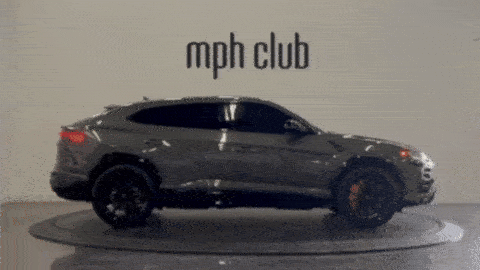 Grey on orange Lamborghini Urus for rent Monaco - mph club