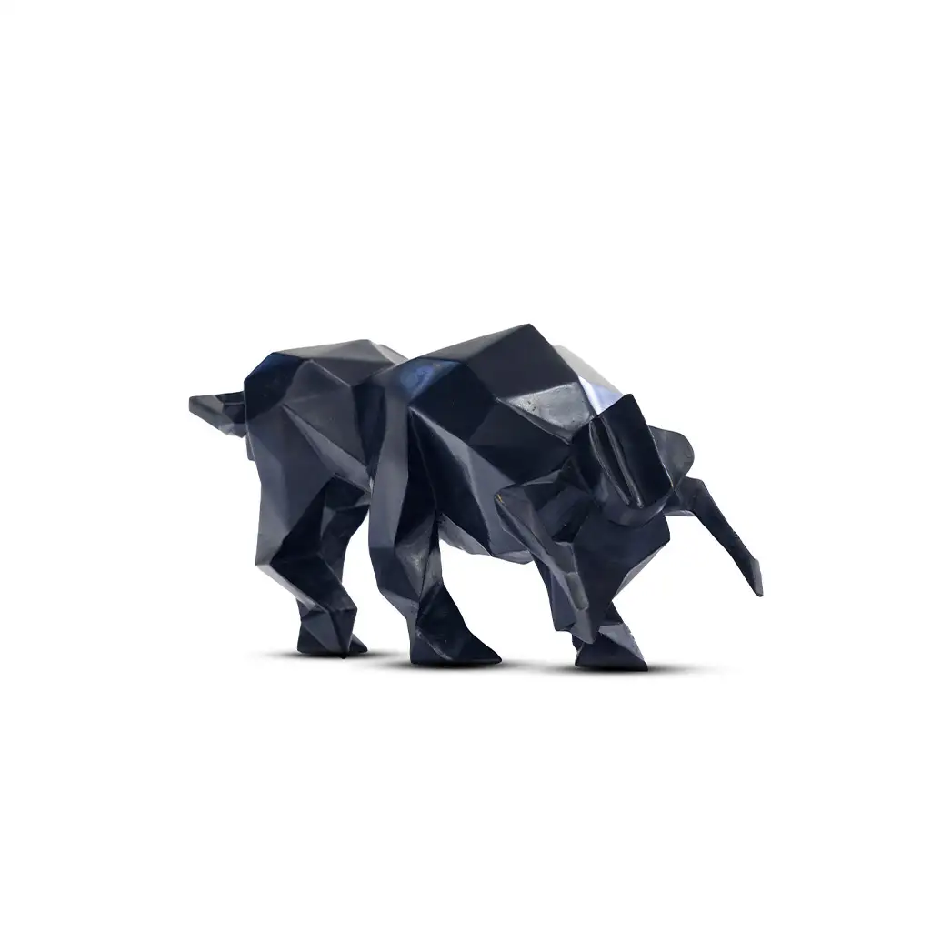 mph club art 12 inch Black Bull by Enrique Cabrera profile