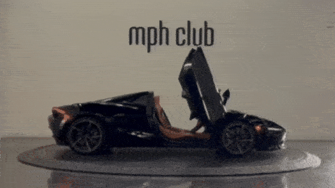 Black McLaren 720s Spider rental - mph club